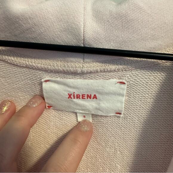 Xirena Light Pink Shawl Cotton Soft Cardigan Sweater Sweatshirt Small - Picture 13 of 14